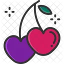 Cherries Sweet Food Icon