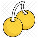 Cherries Fruit Edible Icon