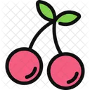 Cherries Fruit Healthy Food Icon