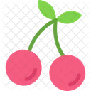 Cherries Fruit Healthy Food Icon