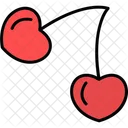 Cherries Fruit Food Icon