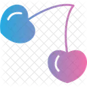 Cherries Fruit Food Icon