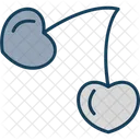 Cherries Fruit Food Icon