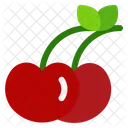 Cherries Fruit Cherry Icon