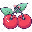 Fruits Berries Vibrant Palette Icon