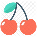 Cherry Fruit Healthy Icon