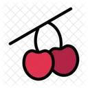 Cherry Berry Fruit Icon