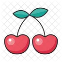Berry Cherry Fruit Icon