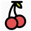 Thanksgiving Cherry Fruit Icon
