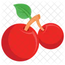 Cherry Fruits Fruit Icon