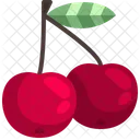 Cherry Fruit Sweet Icon