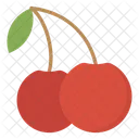 Cherry Fruit Organic Icon