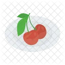 Cherry Cherries Organic Icon