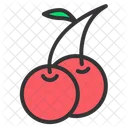 Cherry Food Fruit Icon