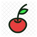 Cherry Fruit Dessert Icon
