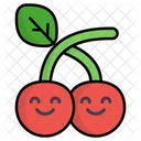 Cherry Cherries Fruit Icon