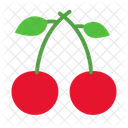 Cherry Fruit Food Icon