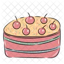 Cherry Cake Icon