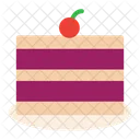 Cherry Cake Dessert Cake Icon