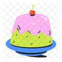 Birthday Cake Cherry Cake Cake Icon
