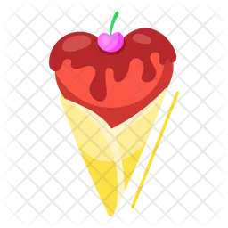 Cherry Cone  Icon
