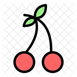 Cherry Fruit  Icon