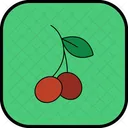 Cherries Icon Icon