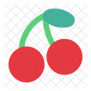 Cherry Cherries Fruit Icon