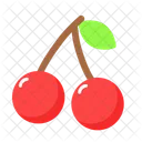 Cherry Food Fruit Icon