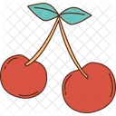 Cherry Food Dessert Icon