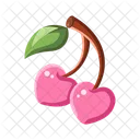 Cherry Valentine Food Icon