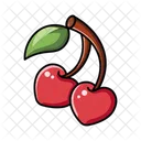 Cherry Valentine Food Icon