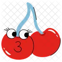 Cherry Food Sweet Icon