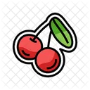 Cherry Fruit Berry Icon