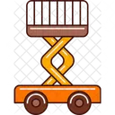 Cherry picker lift  Icon