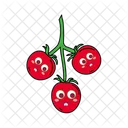 Cherry Tomatoes Emoji Icon