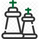Chess Game Strategy Icon