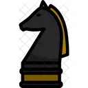 Chess Horse Head Icon