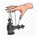 Chess Hand Business Icon