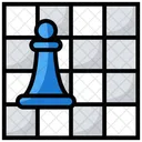Chess Board Chess Piece Rook Pawn Icon