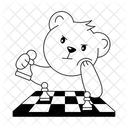 Chess Game Chess Board Chess Bear Icon
