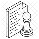 Chess Document Chess Paper Chess Page Icon