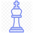 Chess Duotone Line Icon Icon