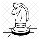Entertainment Chess Knight Game Icon