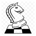 Chess Knight Plaything Game Icon