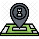 Chess Match Location Chess Location Map Icon