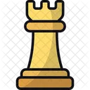 Chess Piece Strategy Rook Icon