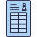 Chess Gambit Paper Icon