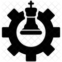 Business Chess Horse Icon