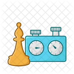 Chess with trophy  Icon